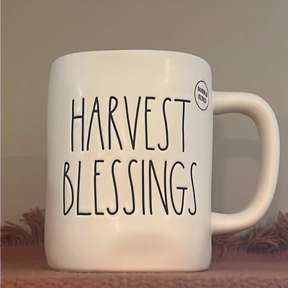 Harvest Blessings Rae Dunn Mug Fall decor